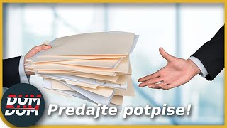 Prebrojavanje potpisa peticije, pošaljite potpise!