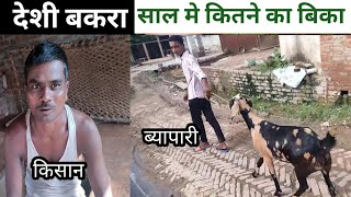 Ye Bakra Sal Bhar Me Kitne Ka Bika, Jante Hai Kisan Se| Bakro Ko Bechane Ka Tarika|Vimalumrao