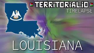 LOUISIANA TIMELAPSE - Territorial.io Timelapse