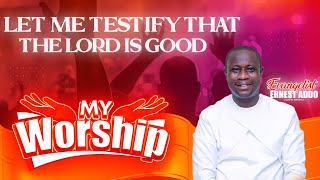 I WILL TESTIFY THAT THE LORD IS GOOD#trending #worshipsong