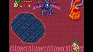 Joe & Mac (Final Boss) -Super NES-