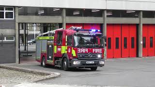 London Fire Brigade - Paddington Pump Ladder Turnout 25-05-2021