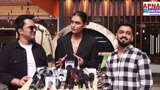 The Heist Movie Poster Launch With Suman Rao, Actor Nad Sham and Director Aditya Awandhe