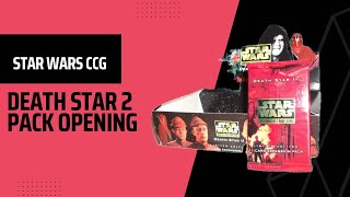 Star Wars CCG Death Star 2 Pack Opening!