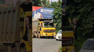 ചെക്കന്റെ വരവ് കണ്ടോ💥BharatBenz Tipper Lorry WhatsApp Status💥 #shorts