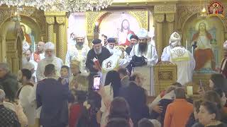 02.11.2024 - Fr Samuel elevation to Hegumen Liturgy by HG Anba David