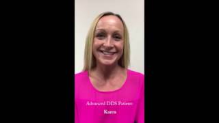 Advanced DDS | Garden City Dentist | Karen Video Testimonial