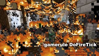 This is your house on Gamerule doFireTick false