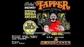 Tapper - BBC Micro || Commodore 64 || ZX Spectrum || Amstrad CPC 464