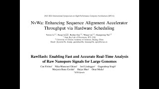 Seminar in Comp. Arch. - L5: NvWa and RawHash (Fall 2024)