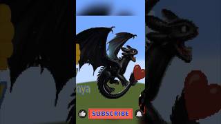 How to Train Your Dragon #minecraft #shortvideo #minecraftpe #minecraftmemes #shorts #short