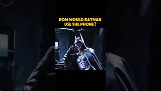 Michael Keaton and Tim Burton discuss how Batman would pick use the phone