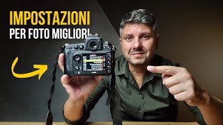 3 Impostazioni della Fotocamera che (forse) NON Conosci per Migliorare le TUE Foto