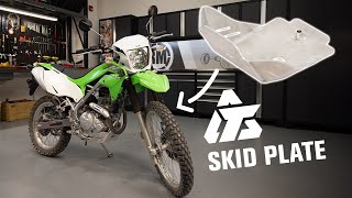 Tusk Aluminum Skid Plate | KLX 230