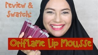 Review & Swatch: Lip Sensation Matte Mousse (Oriflame The One)