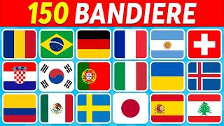 🚩 Indovina la Bandiera in 3 Secondi 🌍 | Quiz Bandiere del Mondo 2024