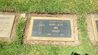 Bing Crosby, Holy Cross Cemetery,  Culver City, CA