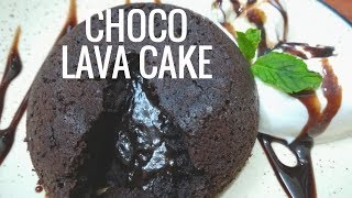 Eggless Choco Lava Cake | Pressure Cooker Choco Lava Cake | No Oven Cake