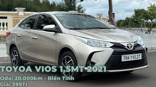 Toyota Vios 1.5MT 2021 Siêu lướt | Một Chủ Sử Dụng | Giá Chỉ 3xxTr