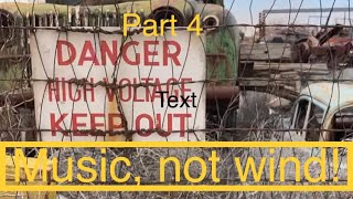 Long-forgotten junkyard - Part 4 - with music instead of wind!