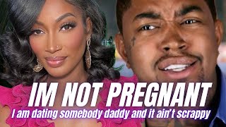 Erica Dixon CLAPS BACK On Her IG Live Saying She NOT Pregnant With Scrappy Baby