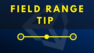 Assigning a Range to a Field (Unity Tip)