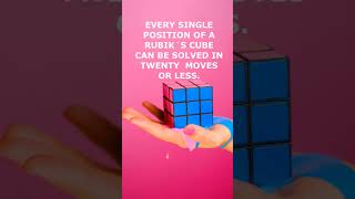 Rubik's cube facts.