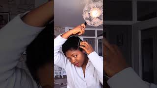 HOUSEWIFE HAIRSTYLE ON MY SHORT HAIR || NATURAL HAIR HAIRSTYLE