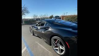 F8 Tributo Startup & Revving at Folsom Cars & Coffee