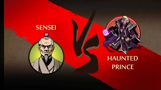 Shadow fight 2 Special Edition | Sensei vs Haunted Prince | Iron Regin |