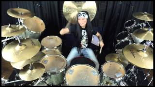 Drum Cover by 12 year old ALEXEY : Arise - Wolfgang