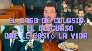 EL CASO DE COLOSIO Y EL DISCURSO QUE LO LLEVÓ AL OTRO MUNDO  #chisme  #NOTA