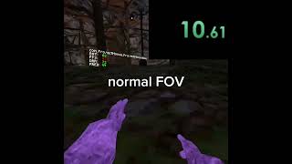 does high FOV help in gorilla tag?