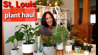 St. Louis Plant Haul | Plant Shopping| Indoor Plants | St. Louis Plants | Ep17