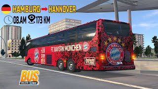 Mercedes Benz Tourrider Premium Skin ○ Hamburg→Hannover ■Germany || Bus Simulator Ultimate.