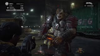 Gears of War 4 Horde Mode Scions Boss Battle