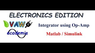 Integrator using Matlab / Simulink