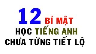 12 BÍ MẬT TIẾNG ANH | Anh Ngữ iYOLO