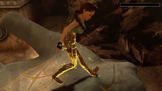 Lara Croft Turns Into Gold Tomb Raider 1 Remastered