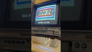 Retro Computer ASMR: Commodore 64, The Print Shop, MPS 801 Dot Matrix Printer. #80s #tech