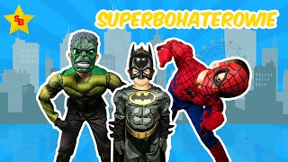 SUPERBOHATEROWIE ALEX, ANTOŚ I ADAŚ! BATMAN, SPIDERMAN I HULK. BRACIA SZMYT BAJKI DLA DZIECI