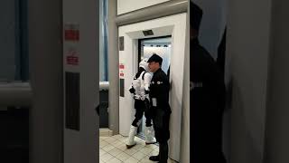 Star Wars Darth Vader Uses A Lift in Hull #shorts