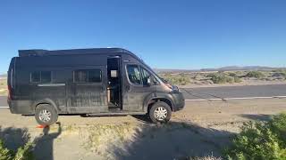 On the road: Bishop Ca - Death Valley / Road closed