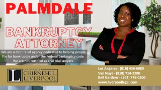 Bankruptcy Attorney Palmdale California | Affordable BK Lawyer | Chirnese L. Liverpool