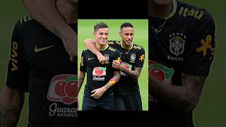 true friends 🎉🇧🇷 #neymar #coutinho #football #brasil