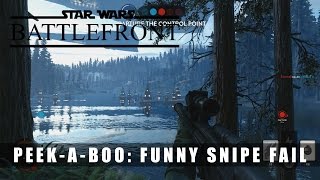 Star Wars: Battlefront - Peek-A-Boo: Funny Snipe Fail