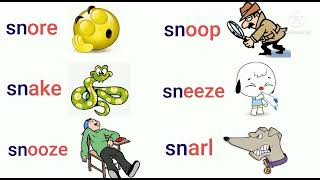 Learn Phonics for Kids / Vowel for kids / phonics for kids / How to read sn sound  / Vowel Blends