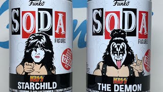 Kiss Funko Soda Figures