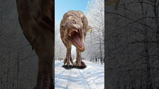 T-REX Dinosaur Attacks Couple | Indominus Rex Dinosaurs Damage City #shorts #dinosaur