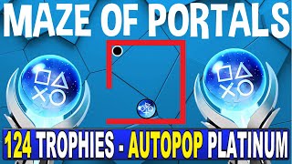 Maze of Portals Quick Trophy Guide | Instant Platinum - 124 Trophies - Crossbuy PS4, PS5